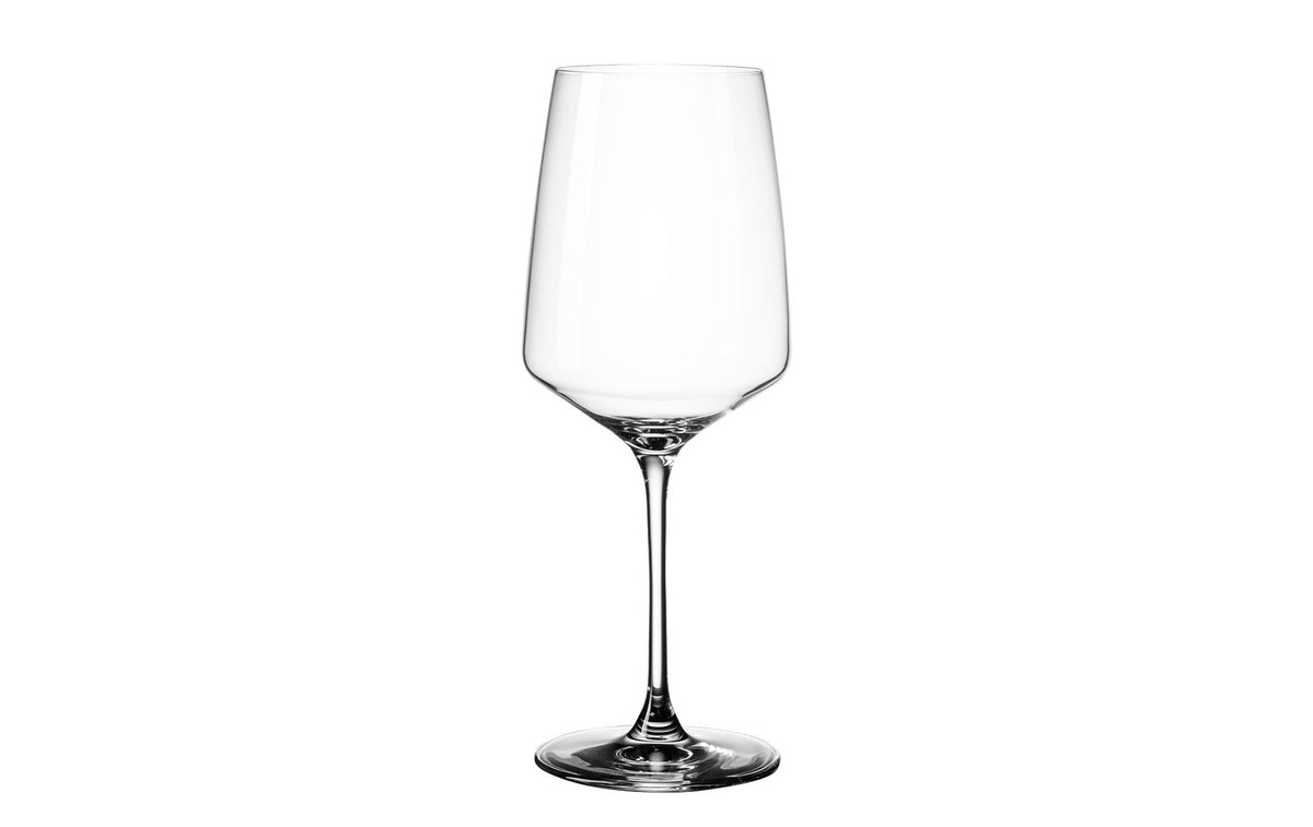 Lunasol 21st Century Rotweinglas – 4er Set, 520 ml, H 24,0 cm, Kristallglas, Transparent, spülmaschinenfest