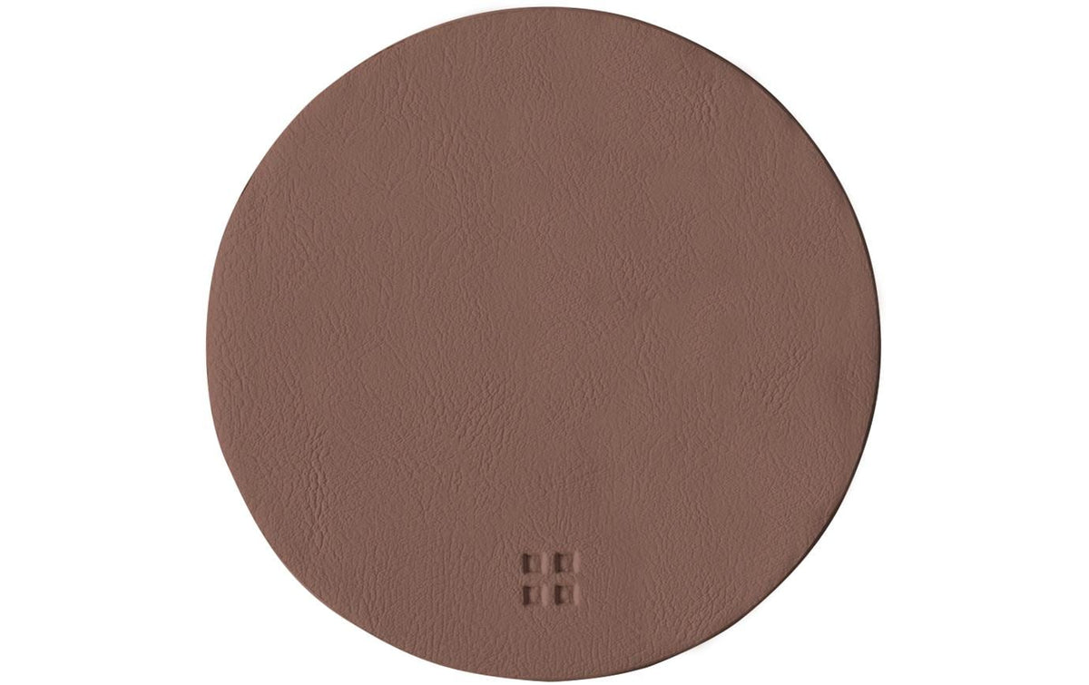 Lunasol Glasuntersetzer – Ø 11 cm, H 1 cm, Kunststoff, Rosa