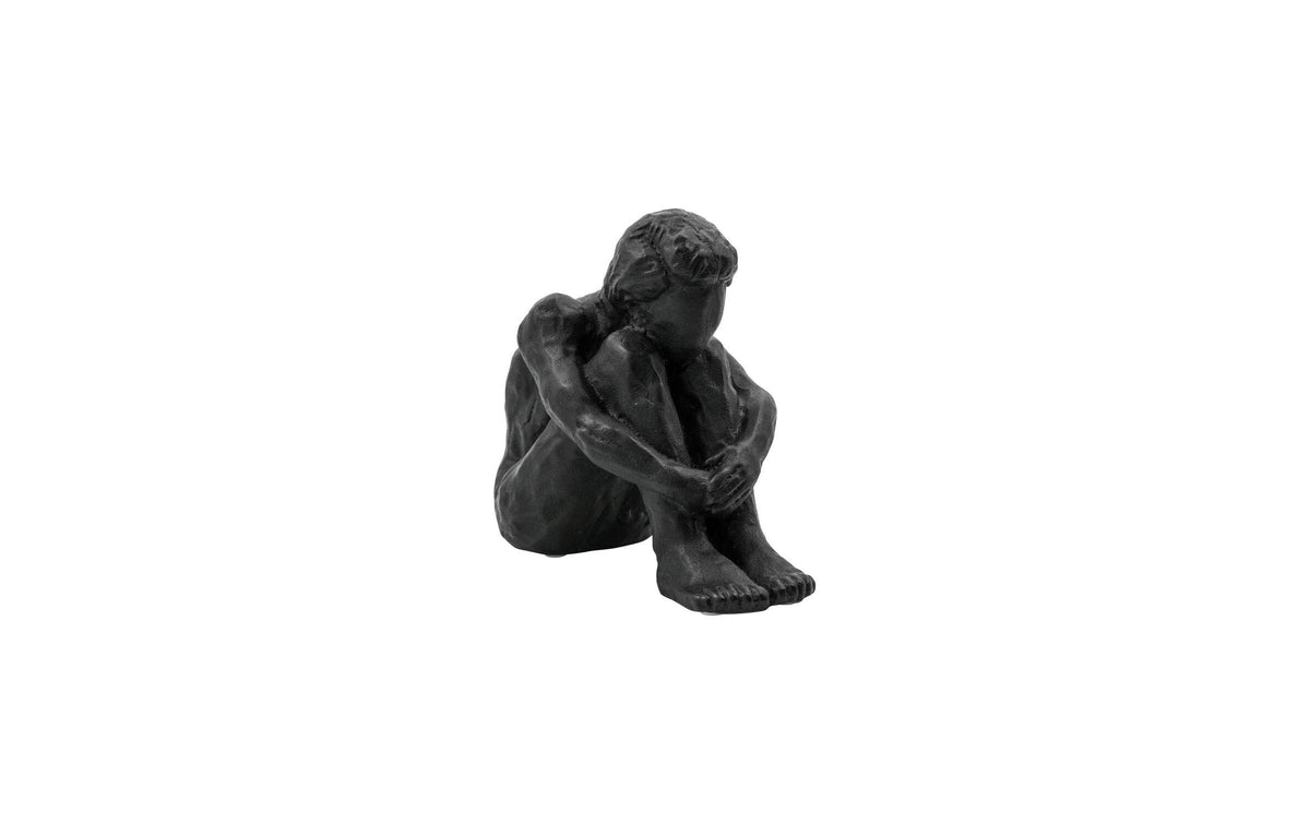 Society of Lifestyle House Doctor Aufsteller – 22 × 13,5 × 20 cm – Steingut, Schwarz