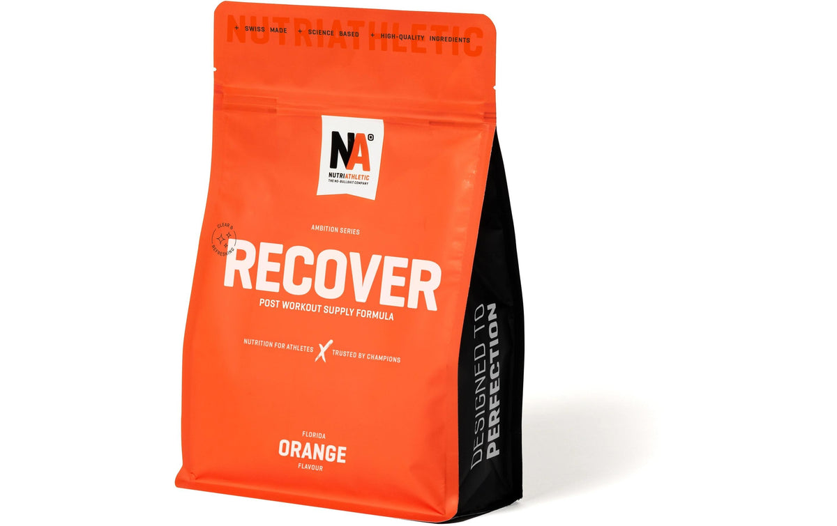 NutriAthletic – Getränkepulver RECOVER, Orange – 1,2 kg