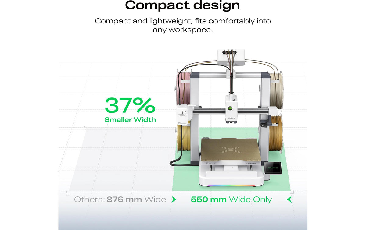 Creality 3D Creality SPARKX i7 Nano Combo FDM 3D-Drucker – min. Schichthöhe 0,05 mm – WLAN – inkl. CFS