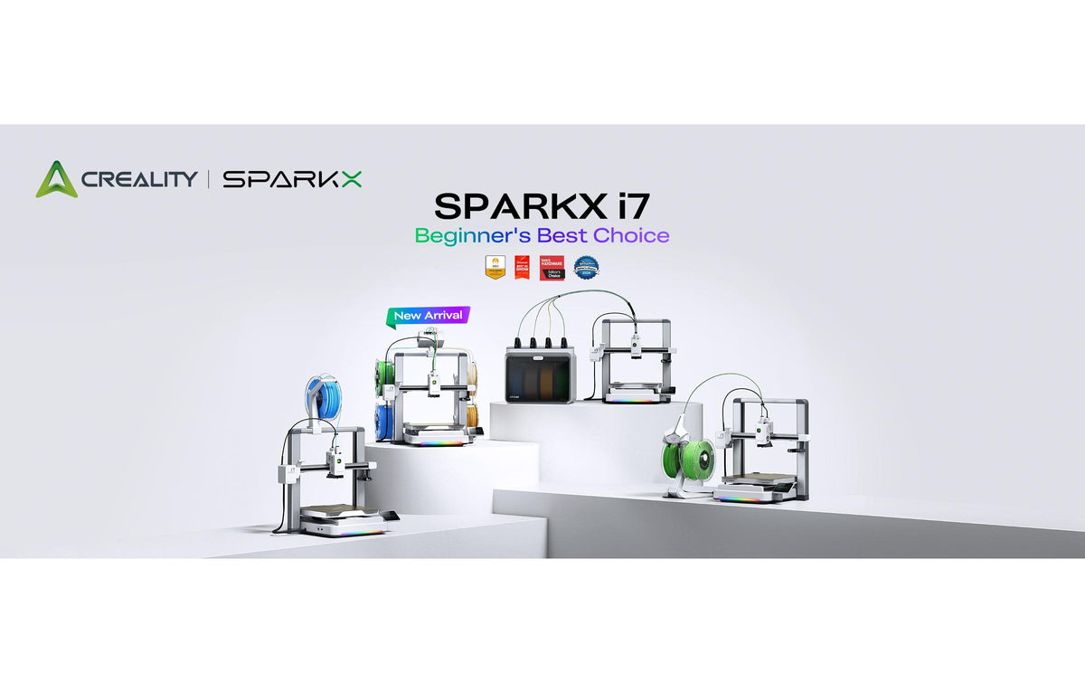 Creality 3D Creality SPARKX i7 Nano Combo FDM 3D-Drucker – min. Schichthöhe 0,05 mm – WLAN – inkl. CFS