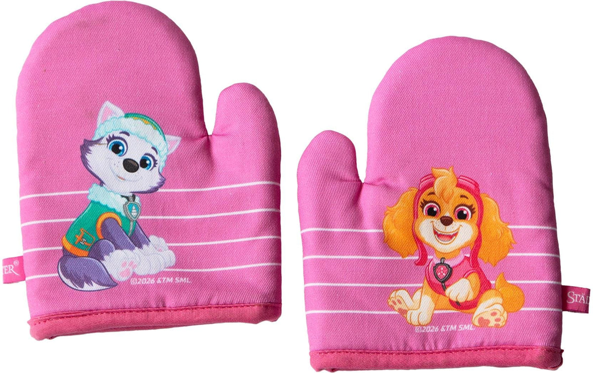 Städter Backofenhandschuhe 17 × 13 cm, Baumwolle, Rosa, 2 Stk.