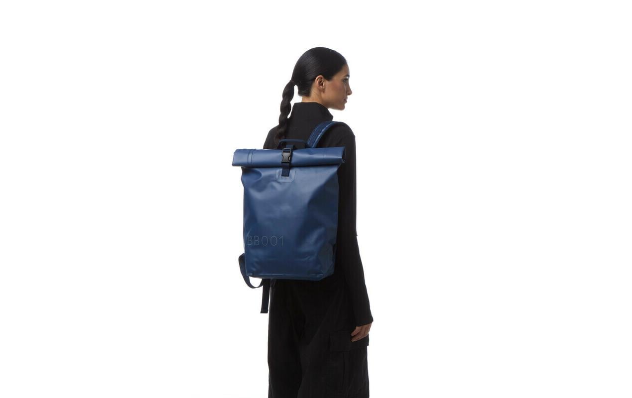 Baybags City-Rucksack – 14 l, wasserabweisend – Mitternachtsblau