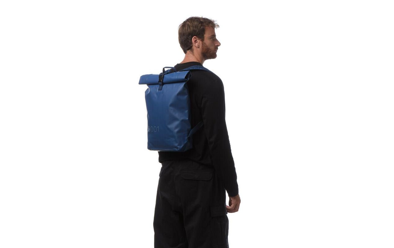 Baybags City-Rucksack – 14 l, wasserabweisend – Mitternachtsblau