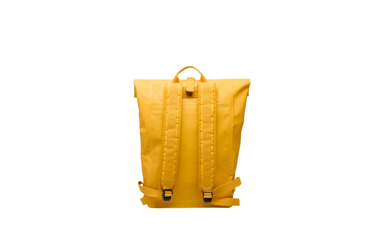 Baybags City-Rucksack – 14 l, wasserabweisend, Baumwolle – Gelb