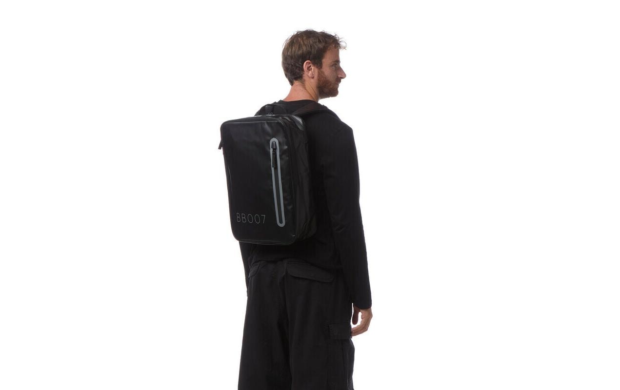 Baybags City-Rucksack – 14 l, wasserabweisend – Schwarz