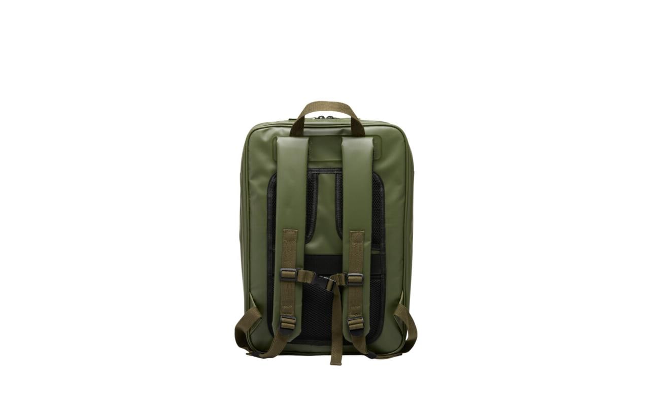 Baybags City-Rucksack – 14 l, wasserabweisend – Dunkelgrün