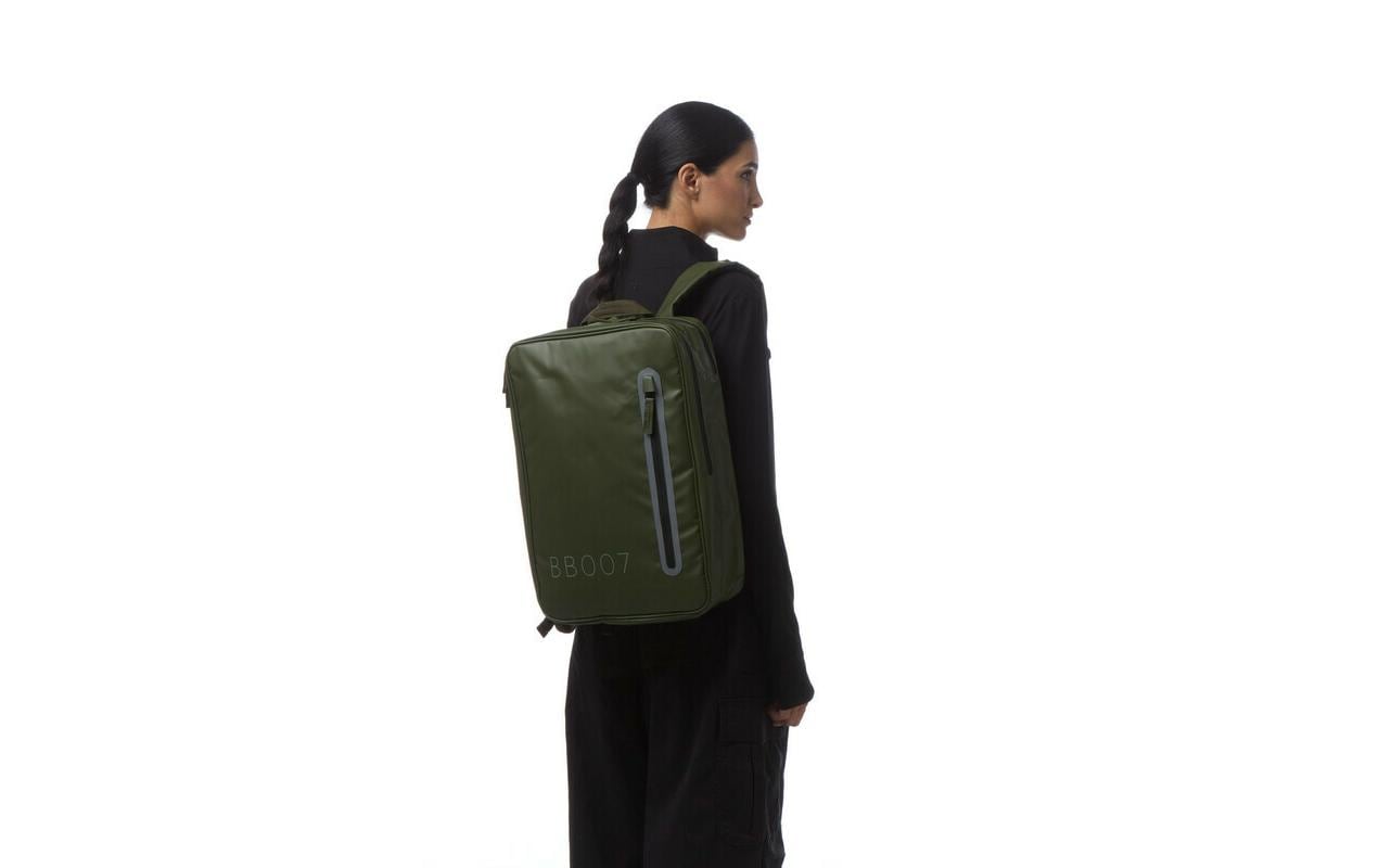 Baybags City-Rucksack – 14 l, wasserabweisend – Dunkelgrün