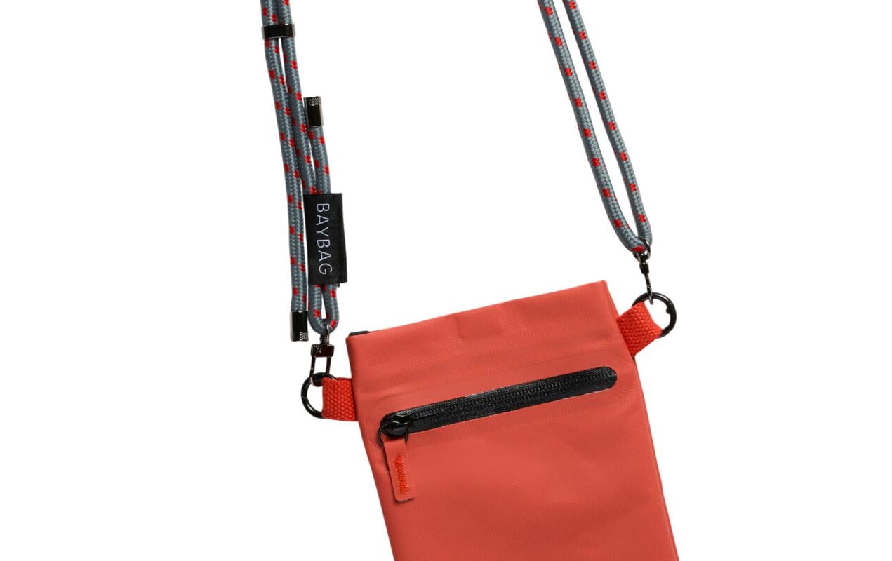 Baybags Crossbody-Tasche – 0,5 l – Dunkelrot