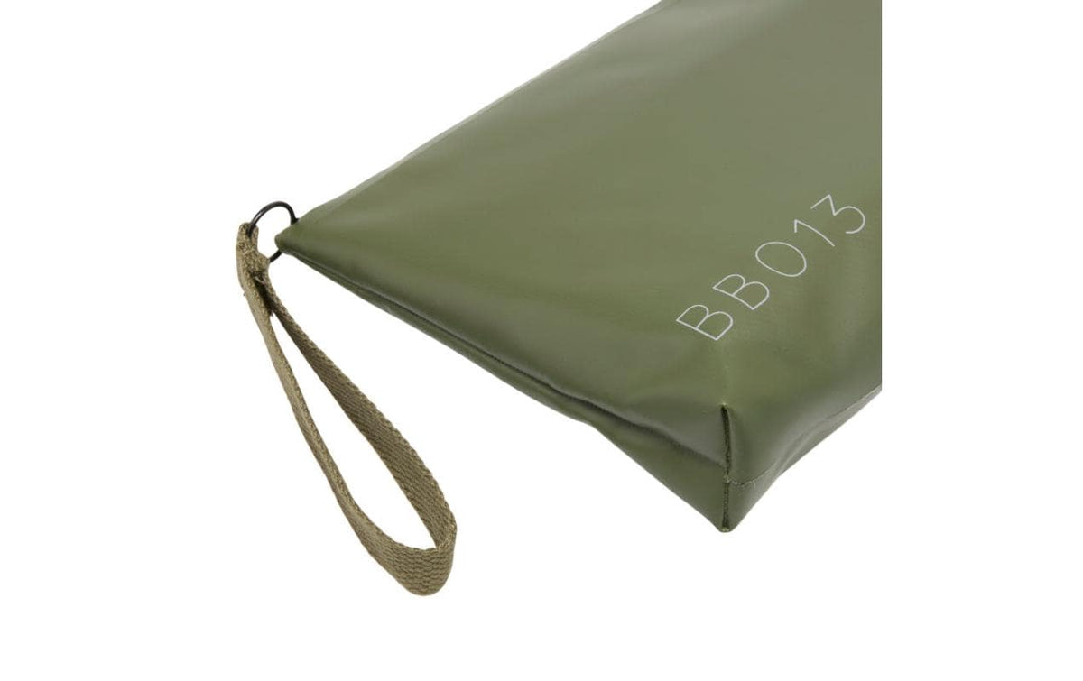 Baybags Reissverschlusstasche – wasserfest – 3 l, 20 × 32 cm – Dunkelgrün