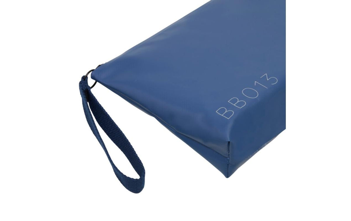 Baybags Umhängetasche – Wasserabweisend, PVC, Dunkelblau