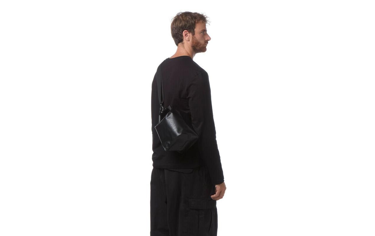 Baybags Sporttasche – 5 l, wasserfest, PVC, schwarz
