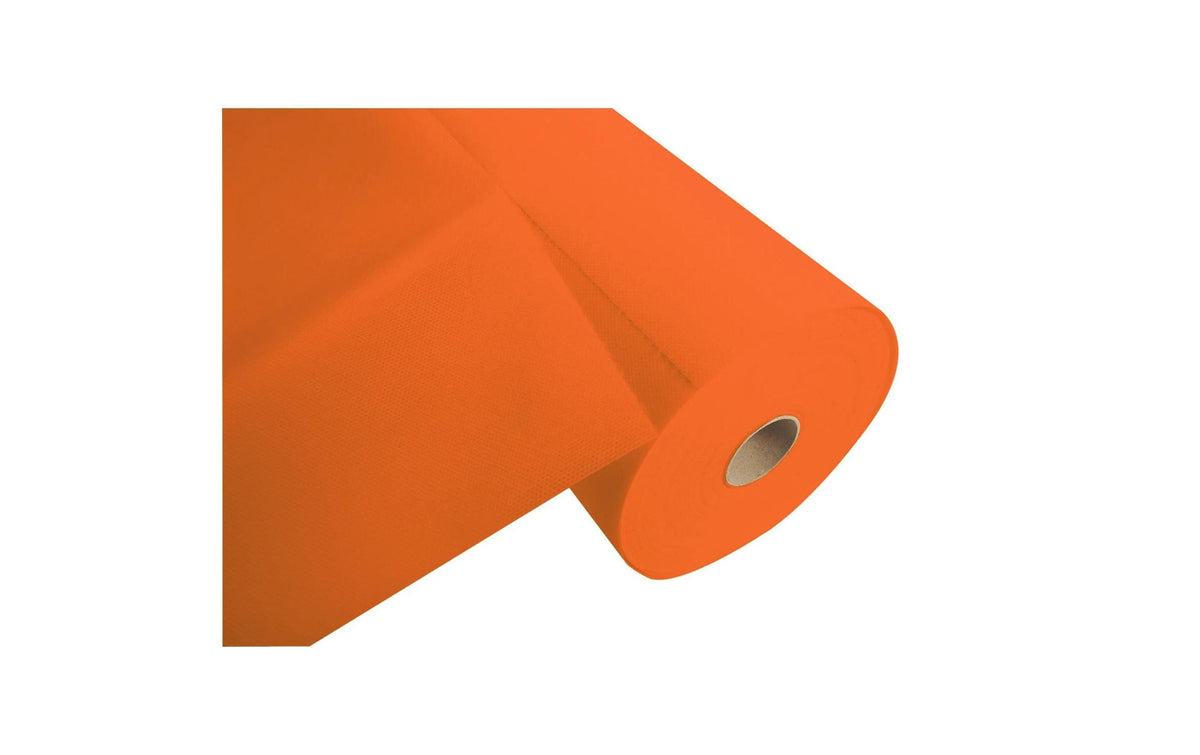 Pro nappe Tischläufer auf Rolle – 40 cm×24 m, Kunststoff, Orange