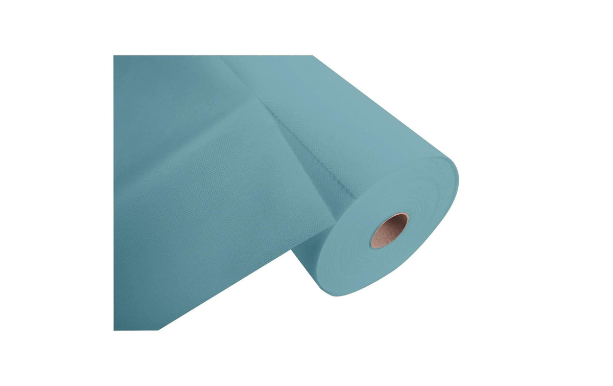 Pro nappe Tischläufer auf Rolle – 40 cm×24 m, Papier (Airlaid), Ozeanblau