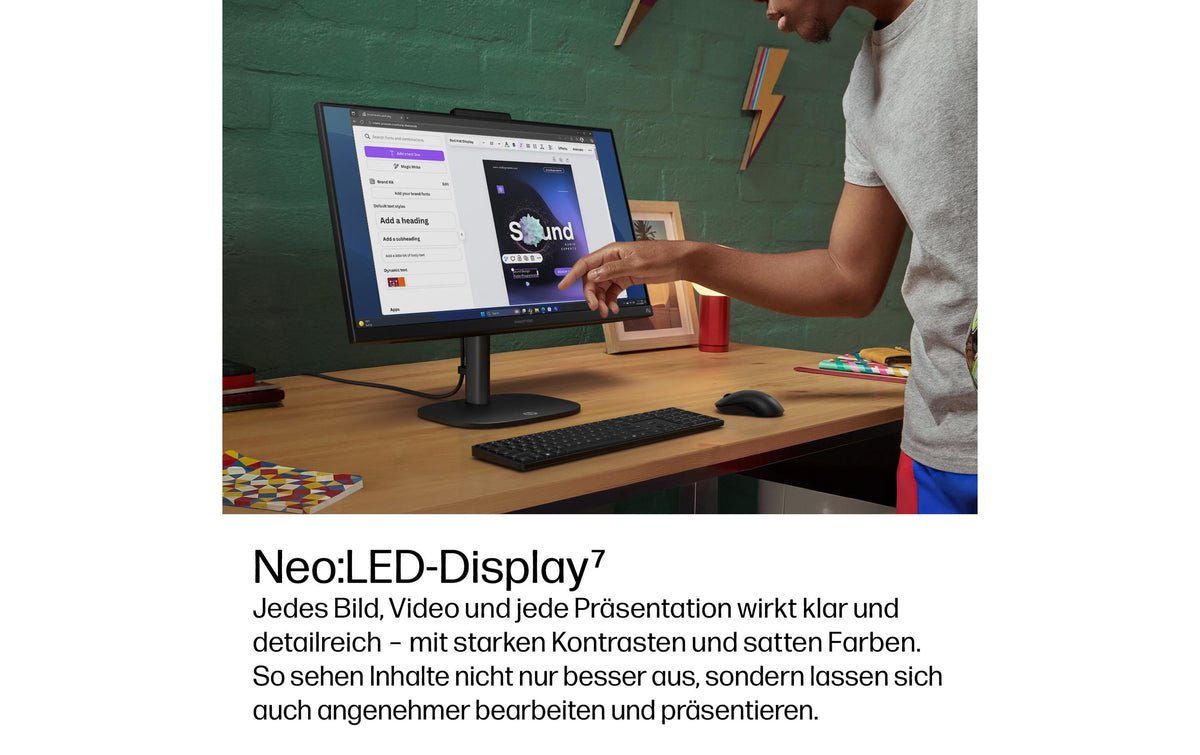 HP All-in-One – 27" WQHD, Intel Core i7-13700H, 32 GB RAM, 2 TB SSD, Windows 11 Home