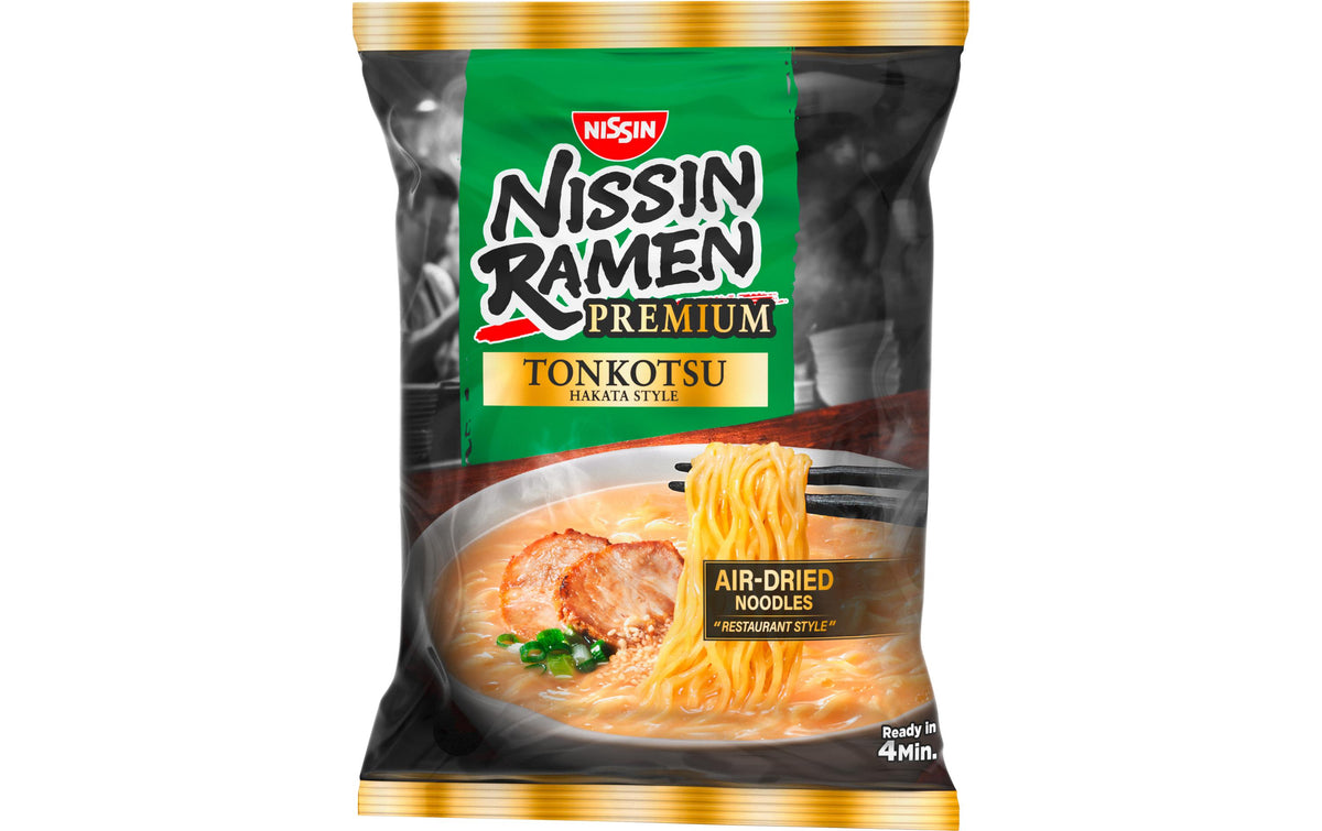 Nissin food Nissin Ramen Premium Instantnudeln Tonkotsu – 89 g