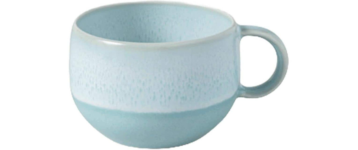 Villeroy & Boch Espressotasse Perlemor – 60 ml, Ø 6,5 cm, H 4,5 cm, Porzellan, Blau, spülmaschinenfest, mikrowellengeeignet