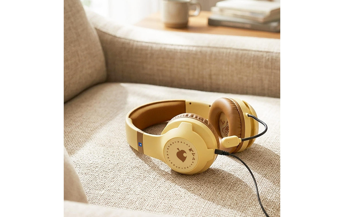 Hori Gaming-Headset – Over-Ear, Stereo, Kabelgebunden, 3,5 mm Klinke, für Nintendo Switch 2, Braun