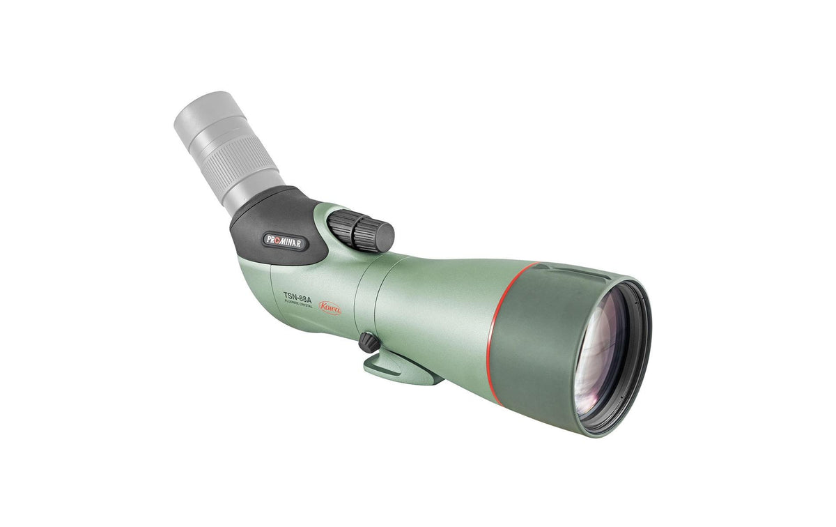 Kowa TSN-88A – 88 mm Fluoritkristall-Linse, 342 mm Länge, 1460 g, wasserdicht, grün