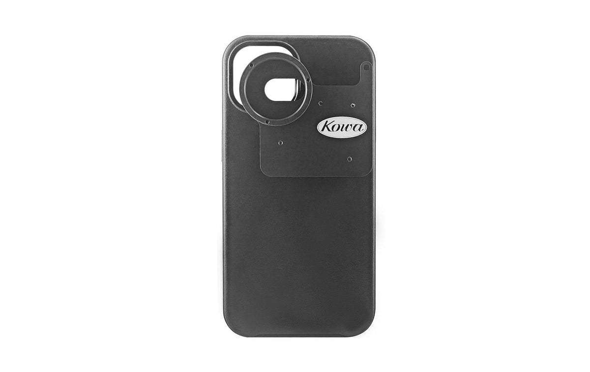 Kowa TSN-IP15 RP – Spezial-Zubehör – Schraubverschluss – für iPhone 15 – Schwarz