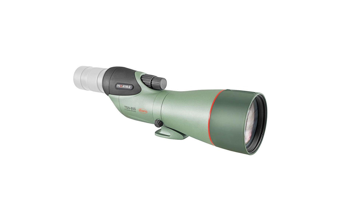 Kowa TSN-88S – Durchmesser 88 mm, Länge 326 mm, 1,46 kg, wasserfest, grün