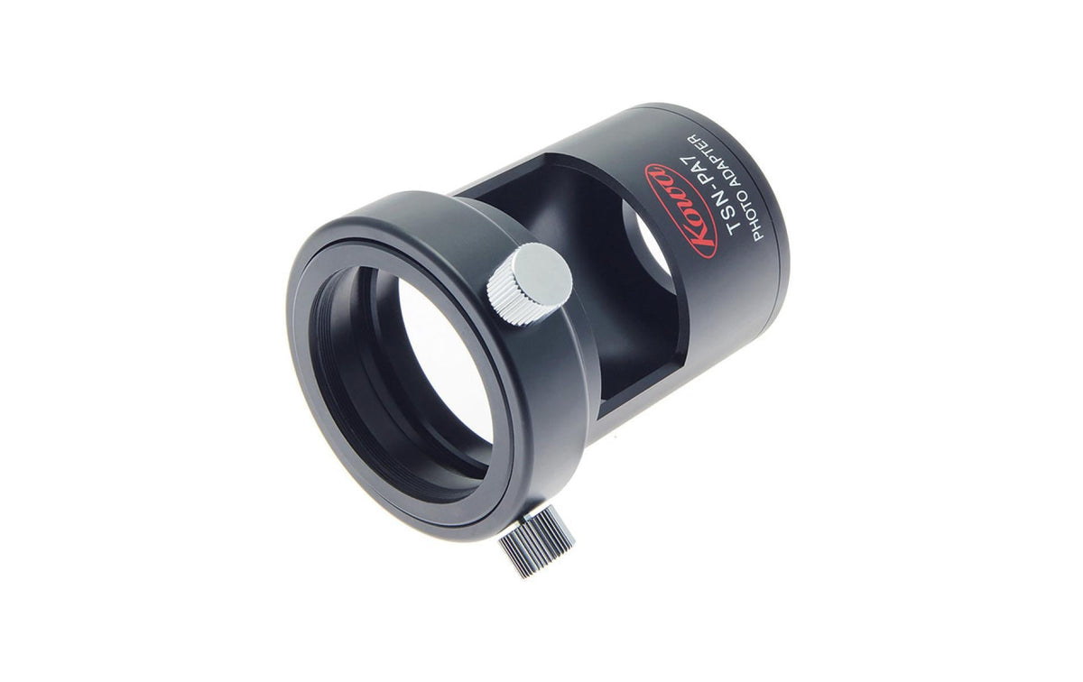 Kowa TSN-PA7 Objektivadapter – Länge 85 mm, Durchmesser 8 mm – für Canon, Nikon, Olympus u. a. – Schwarz