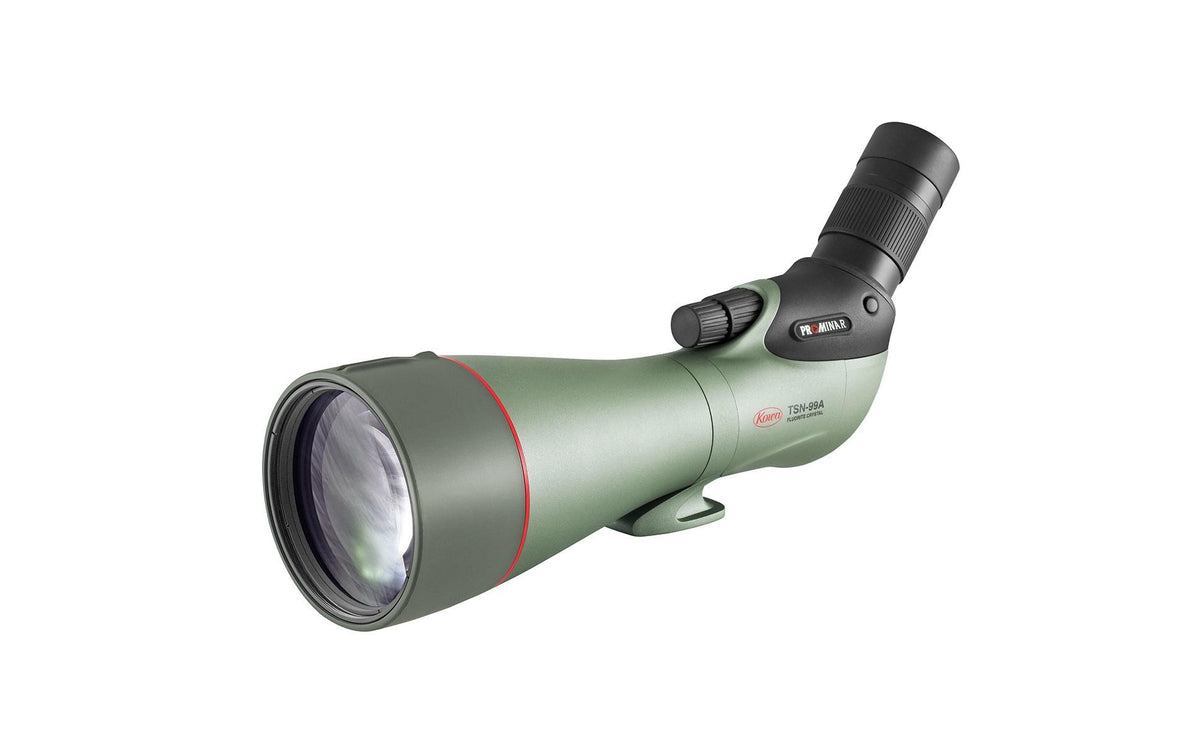 Kowa TSN-99A – Reiner Fluorit 45°, 70× optischer Zoom, Ø 99 mm, inkl. TE-11WZ II WA, wasserdicht, grün