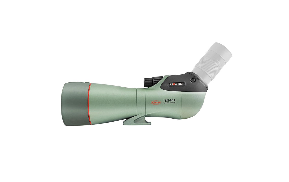 Kowa TSN-88A – 88 mm Fluoritkristall-Linse, 342 mm Länge, 1460 g, wasserdicht, grün