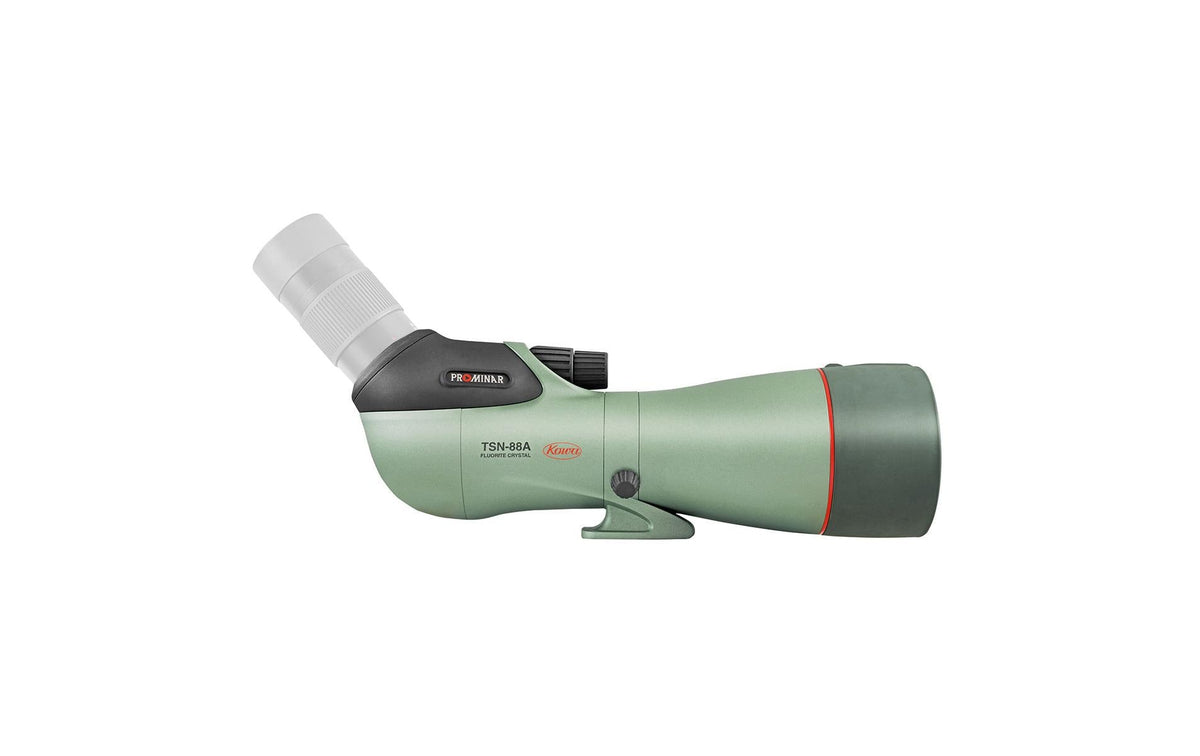 Kowa TSN-88A – 88 mm Fluoritkristall-Linse, 342 mm Länge, 1460 g, wasserdicht, grün