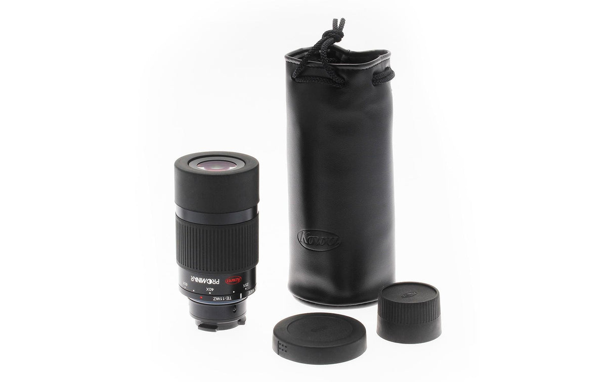 Kowa TE-11WZ II Objektiv – Weitwinkel-Zoom 25–60×/30–70× – Schwarz