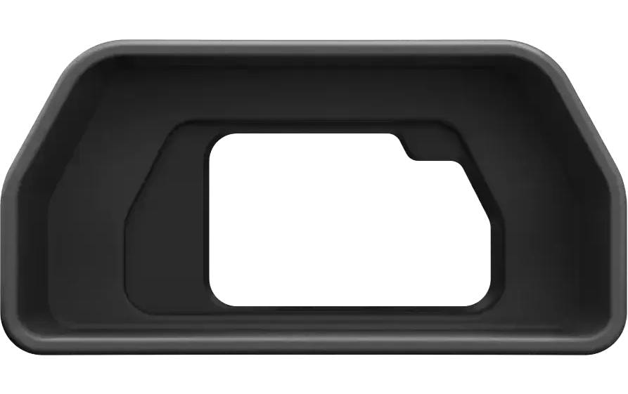 OM System EP-16 Augenmuschel – Gross – für E-M5 Mark II, E-M5 Mark III, E-M10 Mark II und andere – Schwarz