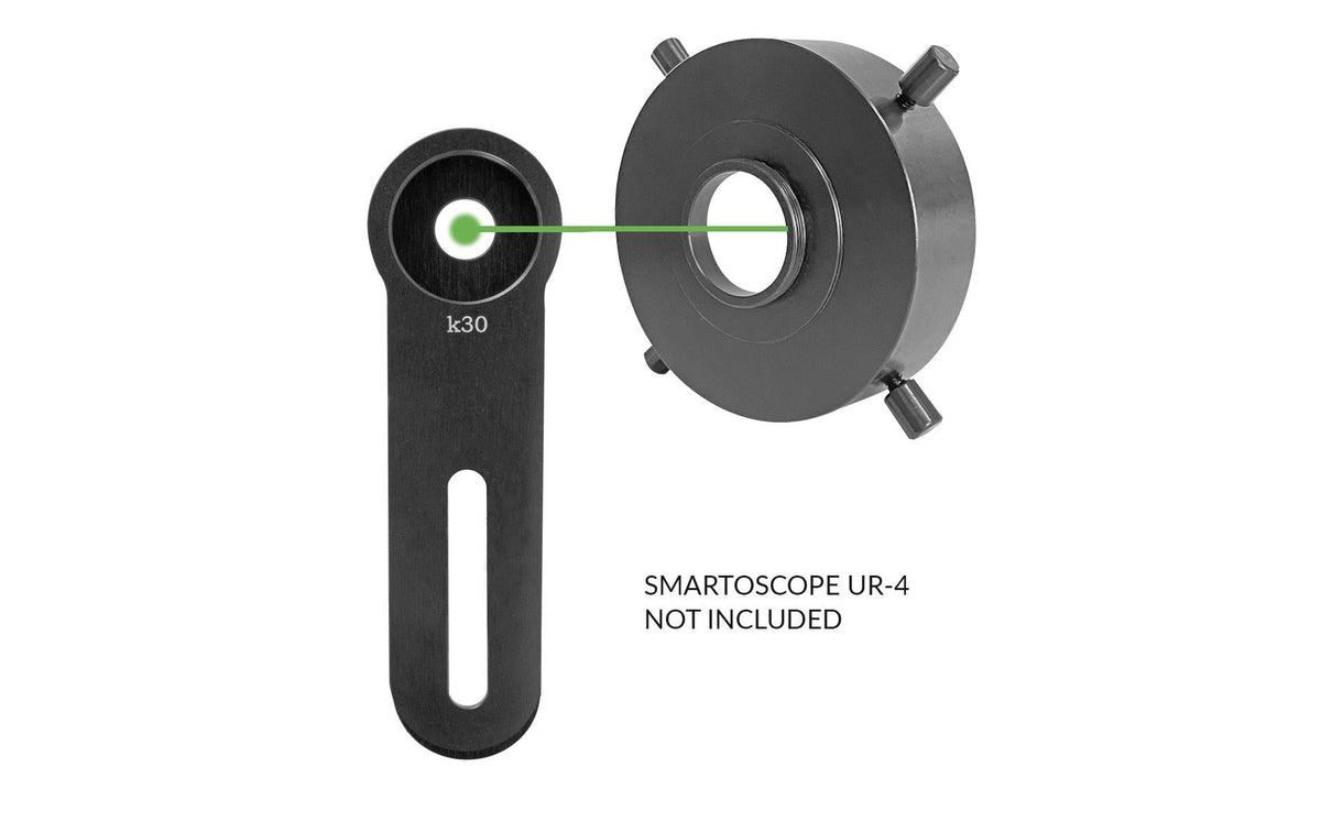 Kowa Vario-Adapter – Spezial-Zubehör – für Smartphones – Aluminium, 120 mm – Schwarz/Silber