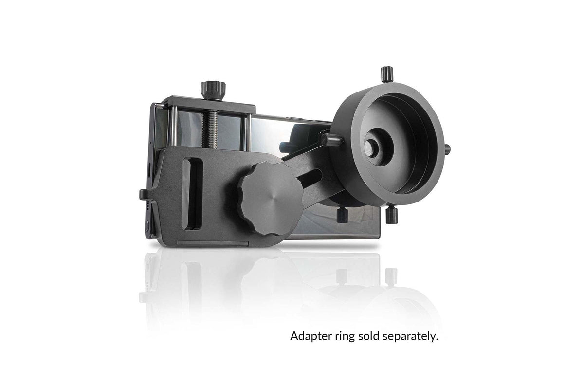 Kowa Vario-Adapter – Spezial-Zubehör – für Smartphones – Aluminium, 120 mm – Schwarz/Silber