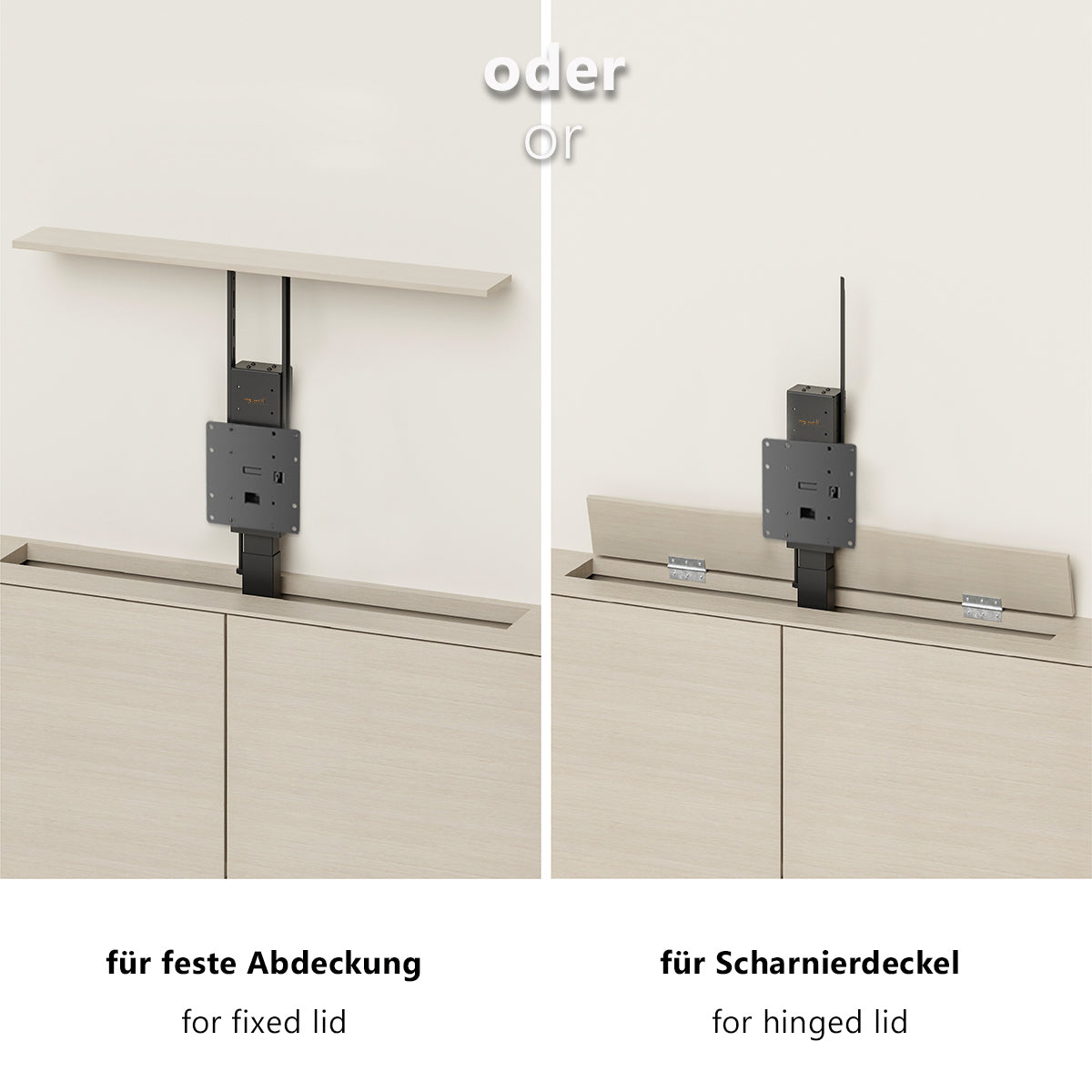 myWall My Wall HP 66-1 – Displayständer, Full-Motion, motorisiert, für 32–48", VESA 200×200–400×400, bis 60 kg