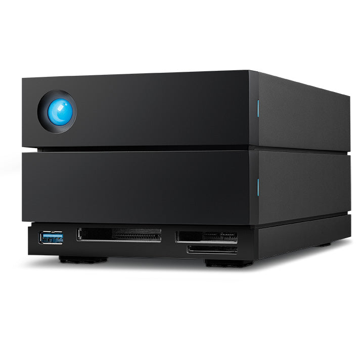 LaCie 2big Dock Thunderbolt 3 – 2-Bay Desktop – USB 3.2 Gen 2, 48 TB (vorinstalliert)