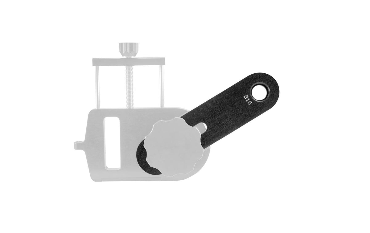 Kowa SMARTOSCOPE S15 Optikschiene – 15 mm, Aluminium – für M15 – Schwarz