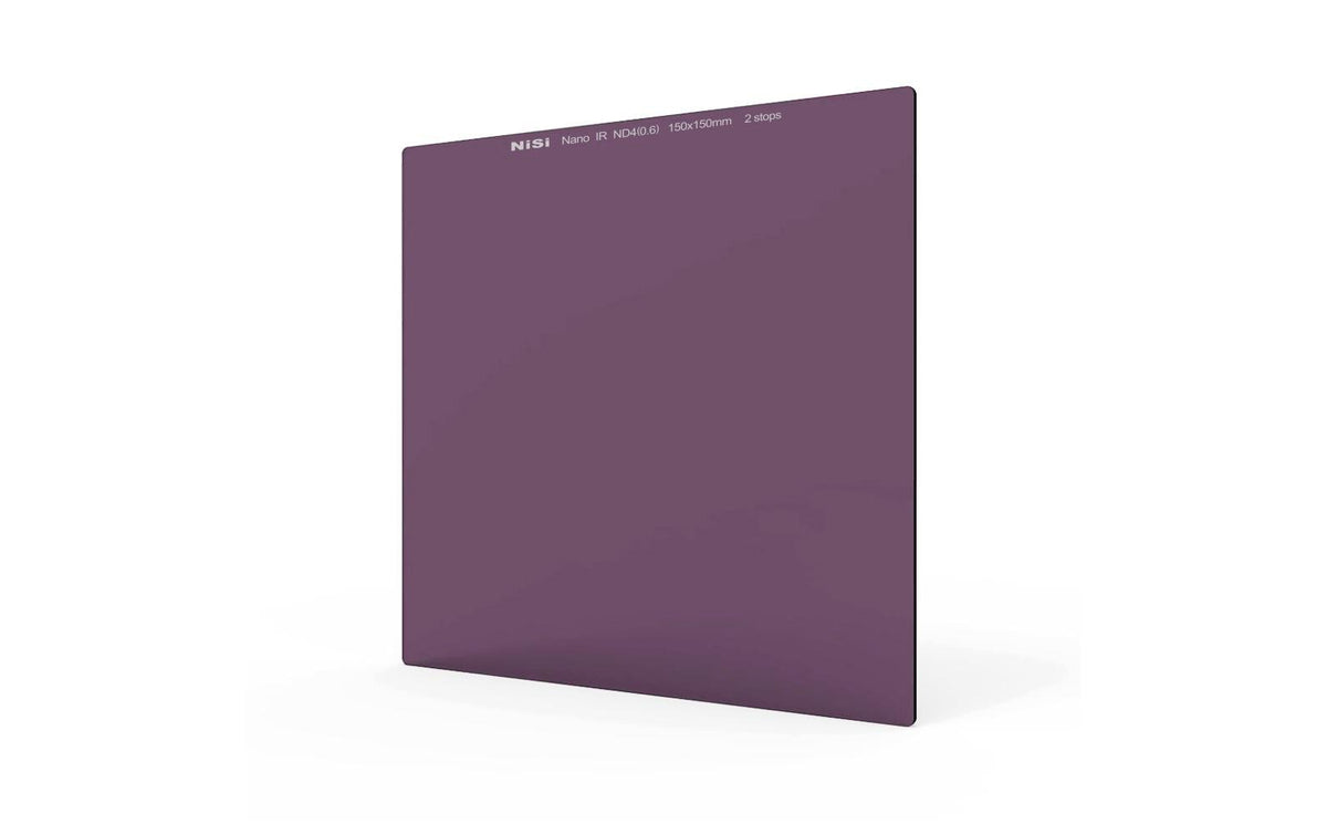 Nisi IR ND4 Graufilter – 150 × 150 mm – für 150 mm Filtersystem – 2 Blenden