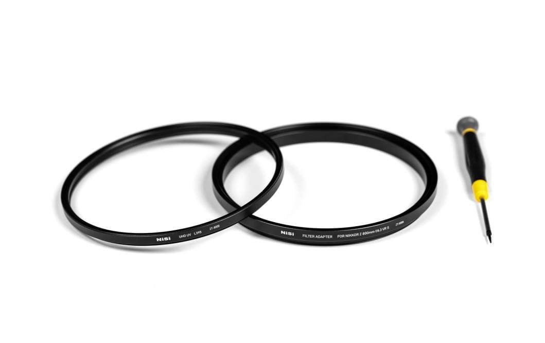 NiSi UHD UV L395 UV-Filter – 40 mm, Nano-Multilayer-Beschichtung – für Nikkor Z 800 mm F6.3 VR S
