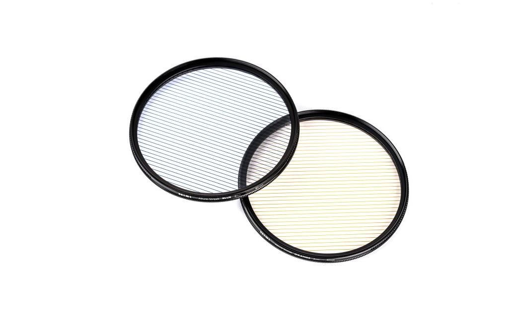 Nisi Allure-Streak Objektivfilter – Effektfilter – für Objektive mit 72 mm Filtergewinde – Orange