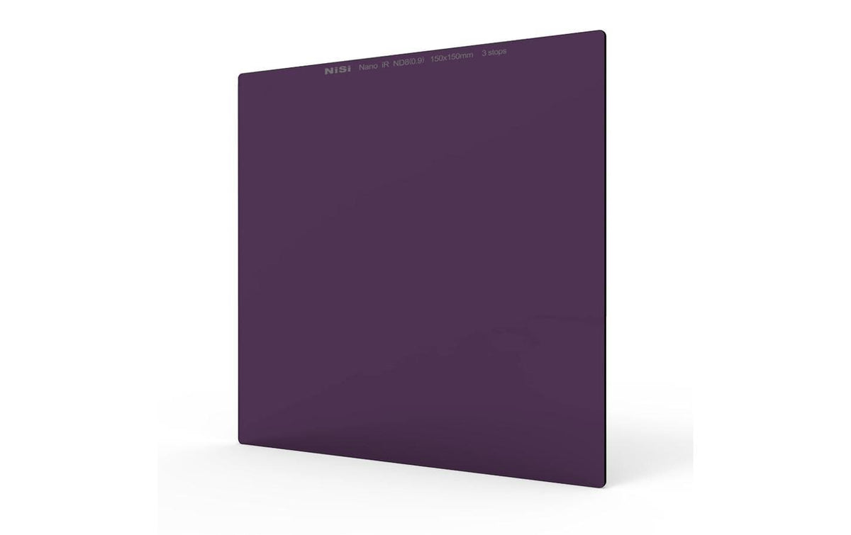 Nisi IR ND8 Graufilter – 3 Blenden – 150 × 150 mm – für 150 mm System