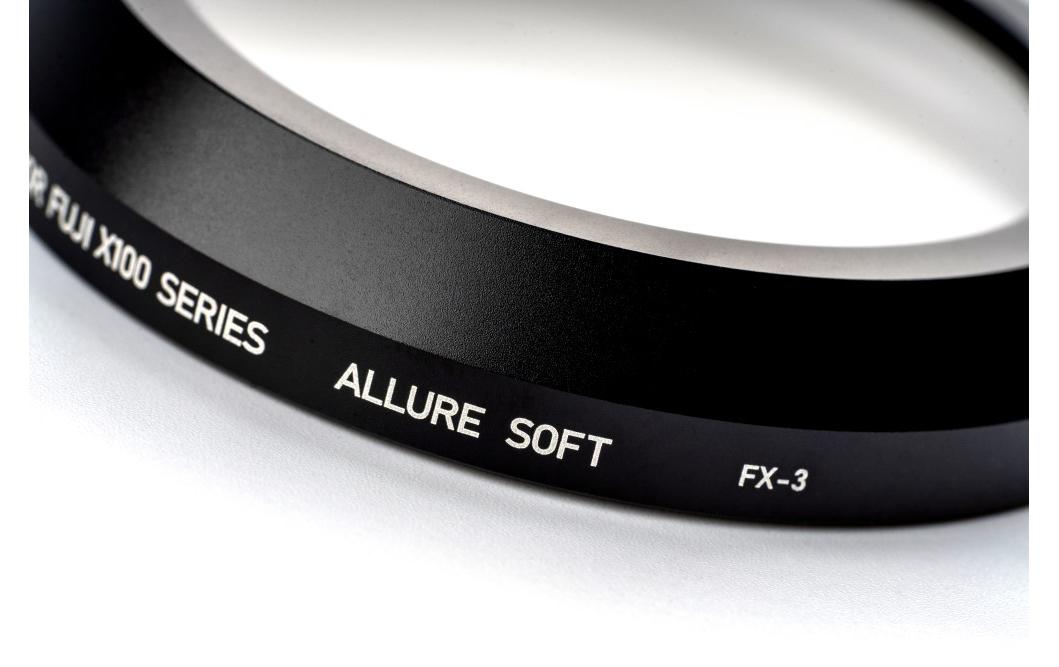 Nisi Allure Soft Diffusionsfilter 49 mm – für Fuji X100 – Schwarz
