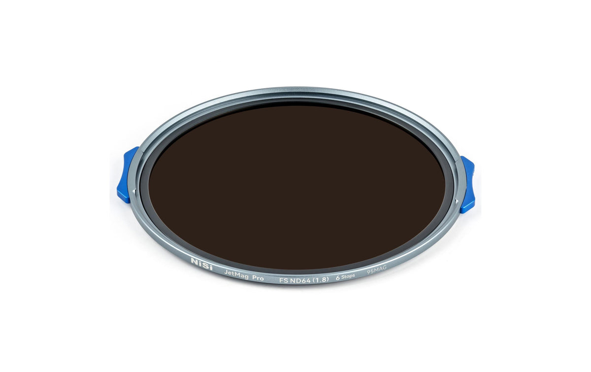 Nisi JetMag Pro Objektivfilter – ND64 (1,8) 95 mm – für 95MAG JetMag Pro-Adapterringe 82 mm, 86 mm, 95 mm