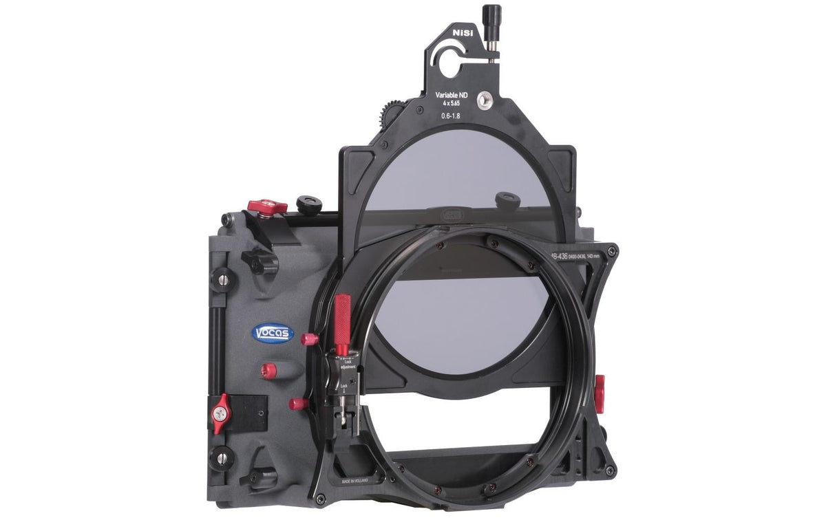 Nisi Cinema Graufilter 40 mm – 0,6–1,8 Blenden – für 4 × 5,65 Mattebox, 15 mm Stab