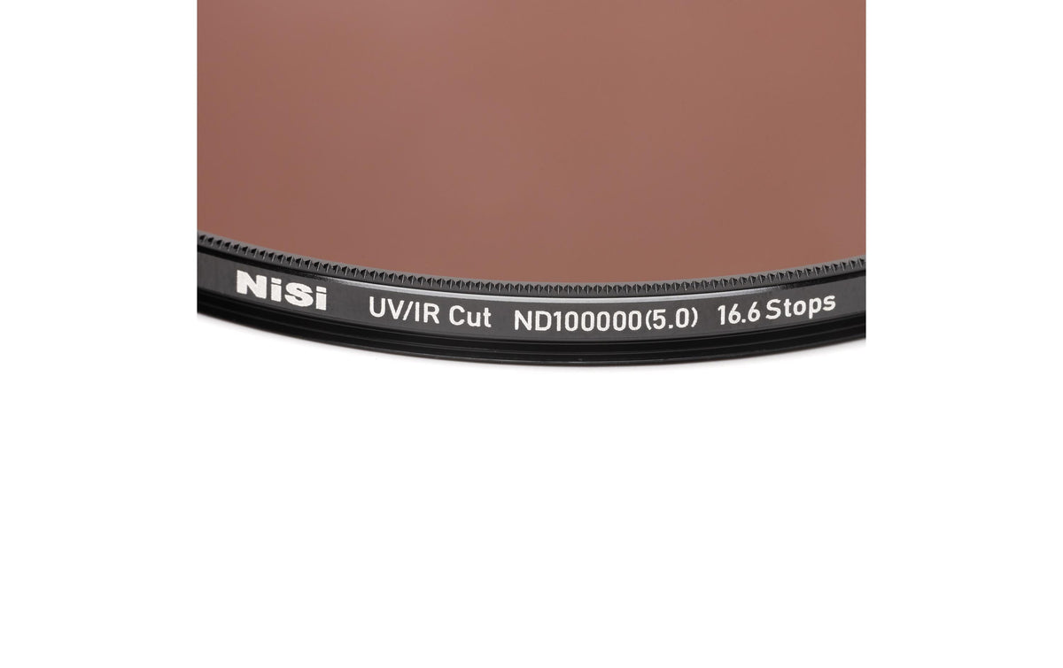 Nisi ND100000 Graufilter – 16,6 Blenden – für 77 mm Filtergewinde