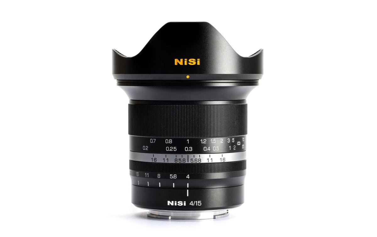 Nisi 15mm F/4 Weitwinkelobjektiv – 15 mm f/4 – manuell – für L-Mount (Vollformat, APS-C)