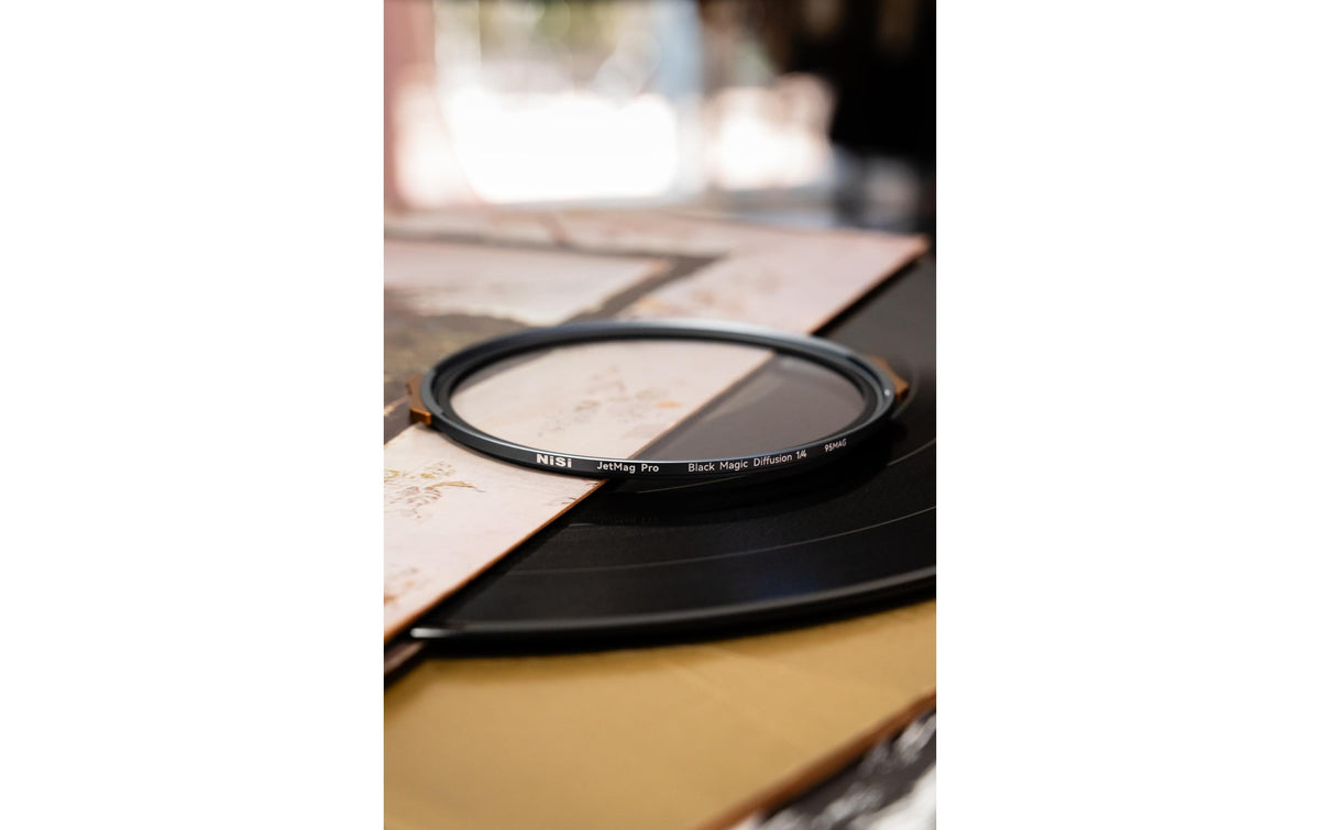 NiSi Black Magic Diffusion Diffusionsfilter – 95 mm – für JetMag Pro Magnetsystem – Grau