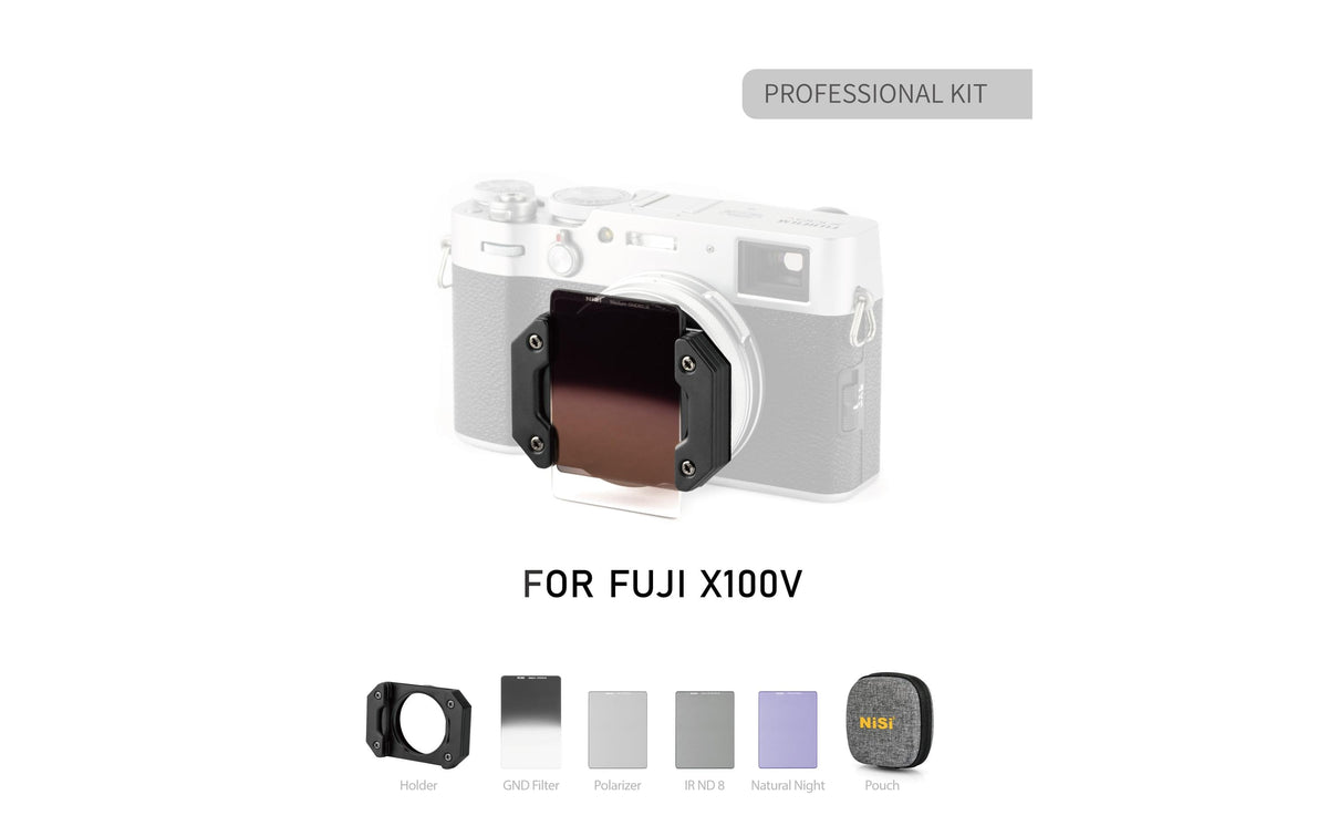 Nisi X100V Filter-Kit – 49 mm Objektivfilter – für Fuji X100 V, Fuji X70