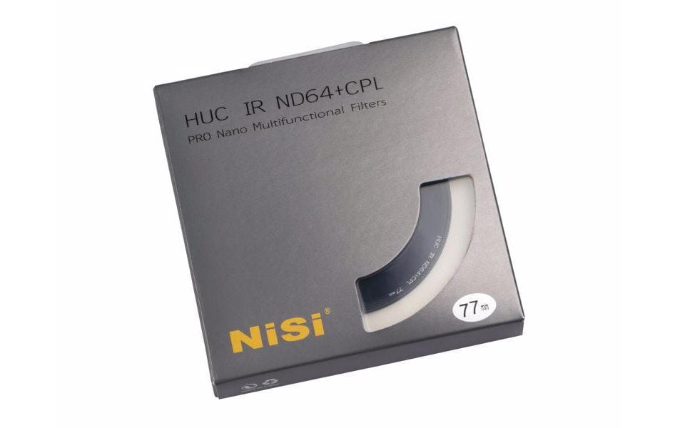 Nisi Pro Nano IR ND64 + CPL Objektivfilter – für 77 mm Filtergewinde