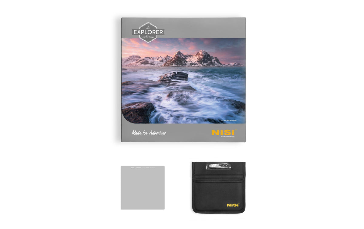 NiSi Explorer IR ND8 Graufilter 150 mm – 3 Blenden – für NiSi S5 150 mm